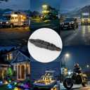 2-in-1 2ft Universal DT Style Splitter Wiring Harness, 2Pin Plug and Play Extension Connector Kit for LED Light Bar, LED Pod, Fog Lights, Driving Light Cubes Work Light