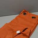 H.VERSAILTEX Blackout Curtain for Living Room Thermal Insulated Window Treatment Curtain Extra Long 108 inch Length Energy Saving Solid Grommet Top Blackout Drape, One Panel, Orange, 52" W x 108" L