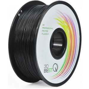 3D BEST-Q PCTG 1.75MM 3D Printer Filament, N.W. 1KG, Higher Hardness Than PetgWithstand 100C (Black)