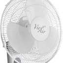 Vie Air 16" Plastic Wall Fan with Remote Control in White