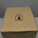 2 PCS 1.5 Gallon Drink dispenser, Glass Beverage Dispenser With Wood Stand, Large Water Drink Dispensers for Parties With Stainless Steel Spigot, Ideal for Lemonade,Juice, Tea, and Party Drinks