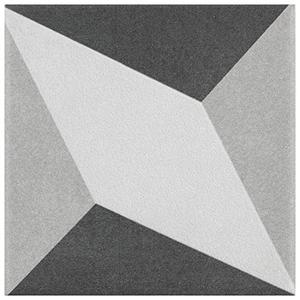 Twenties Mini Diamond Ceramic Floor and Wall Tile Sample