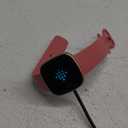 Fitbit Versa 4 Fitness Smartwatch with Daily Readiness, GPS, 24/7 Heart Rate, 40+ Exercise Modes, Sleep Tracking and more, Pink Sand/Copper Rose, One Size (S & L Bands Included)