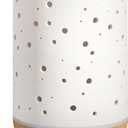 InnoGear Essential Oil Diffuser, 150ml Ceramic Ultrasonic Air Humidifier Cool Mist Aromatherapy Diffuser with 2 Mist Modes, Waterless Auto Off for Home Office, White (Medium)