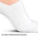 wernies No Show Socks Women Low Socks Non Slip Flat Boat Line 8 Pack