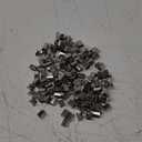 uxcell Fold Over Crimp Caps, 200Pcs 12 x 10mm Ribbon End Clasp Tips Clamp Cord Ends for Jewelry DIY Craft Making, White Nickel