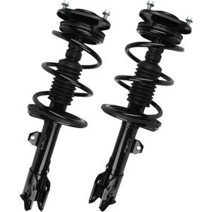 KUSATEC Front Pair Complete Struts Shock Absorber fit for 2009-2013 Toyota Corolla Matrix, 472598 472597 Left/Right Struts with Coil Spring Assemblies