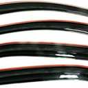 Auto Ventshade [AVS] In-Channel Rain Guards for 2013 - 2018 Toyota Avalon | Window Vent Visors, 4 pcs. - Smoke | 194426