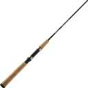 Shakespeare Micro 5'6" Spinning Rod, 2-Piece Fishing Rod, Graphite Composite Blank, Light Rod Power, Comfortable Full Cork Handle