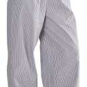 Nasty Gal Women's Cotton Stripe Boxer Tab Wide Leg Pants