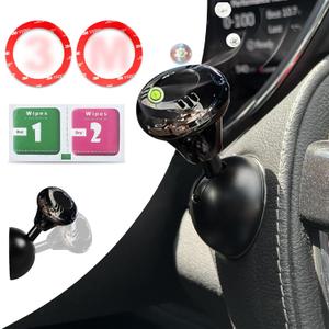 Aromatherapy Metal Push Start/Stop Button Cover - Cool Car Accessories, Rocker, Black (A-Aromatherapy(Black))