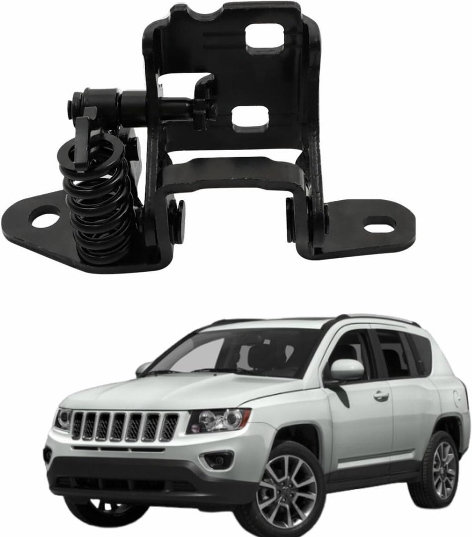 labwork Front or Rear Left Side Lower Door Hinge Replacement for 2007-2016 Compass Patriot Caliber 5115713AJ
