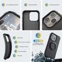 Lock Protective Case for iPhone (iPhone 16 Pro) Black