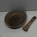 SENSARTE Nonstick Frying Pan Skillet, Swiss Granite Coating Omelette Pan, Healthy Stone Cookware Chef's Pan, PFOA Free (9.5 Inch) (Gray)