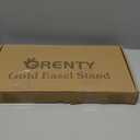 WATIHERE 57.5" Gold Easel Stand for Wedding Sign  4 Adjustable Height Levels, Assembly Required, Heavy Duty Metal Display Stand for Art, Paintings, Posters, Pictures, and Home Dcor