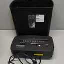 Woolsche Paper Shredder,10-Sheet Cross Cut with 3.43-Gallon Basket, P-4 Security Level,3-Mode Design - Shreds CD and Credit Card,Durable,Fast and Jam Proof for Home Office (ETL Certified)