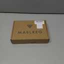 M MAELREG Golf Shirts for Men Short Sleeve Heather Jacquard Textured Stretch Moisture Wicking Performance Men's Polo Shirts (XL)