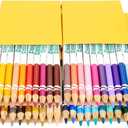 Crayola Erasable Colored Pencils (50ct), Bulk Colored Pencil Set, Pencils for Adult Coloring Books, Art Supplies, Holiday Gift for Teens, 6, 7, 8 [Amazon Exclusive] (1 Count (Pack of 1))