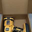 Cordless LED work light compatible with DeWalt 20V MAX Battery, 1500LM Handheld Spotlight with 550 Yard Distance, Flashing mode and Pivoting Head for Workshop, Camping, Jobsites (Battery Not Included)