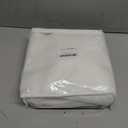 Ftinala Off White Sheer Curtains 102 Inch Long 2 Panels, Thin Textured Linen Look Ceiling Curtains & Drapes for Living Room, Rustic See Through Window Decor, Pinch Pleat Sliding Glass Door Curtain