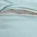 2 x ACCENTHOME Boho Throw Pillow Cover 20x20 Inch (2 Pc) Cotton Hand Woven Decorative Design Pillows for Farmhouse Couch Sofa Bedroom | Sage Tufted Pillow Covers | Home Decor Textured Hug Pillowcases