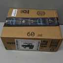 GenSwin Flameless Ivory Taper Candles Flickering with 10-Key Remote, Battery Operated Led Warm 3D Wick Light Window Candles Real Wax Pack of 6, Christmas Home Wedding Decor(0.78 X 9.64 Inch)