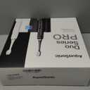 Aquasonic Duo Series PRO UV - ADA Accepted Electric Toothbrushes with UV Sanitizer - Inductive Charging Base - 5 Modes with Smart Timers - 10 Proflex Brush Heads & 2 Travel Cases