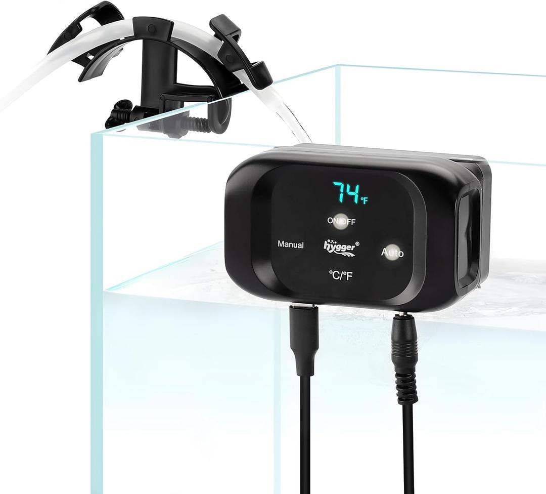 hygger Intelligent Auto Top Off System, Saltwater Aquarium ATO Water Level Refill Controller Kit for Reef Breeders and Freshwater Tank Supplies
