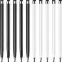 10 PCS Stylus Pen for Touchscreen, Lightweight 2 in 1 Dual-Tip Design, for Drawing, Note-Taking & Gaming, Stylus Pen for iPad, iPhone, Android Tablets Capacitive Touch Screen