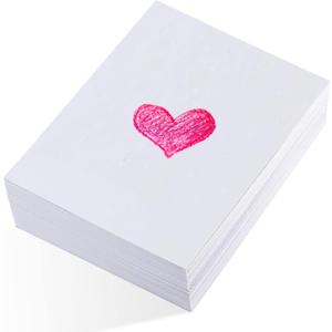 500 Sheets White Paper 9x12 Light Weight White Craft Art Paper for Artist Sketching Drawing