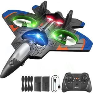 4DRC V32 Foam RC Planes Remote Control Airplanes for Kids Adults 8-16, RC Drone Airplane Helicopter Fighter Jet, 360 Flip, Stunt Roll, Airplane Toy Gifts for Kids Boys Adults Beginners