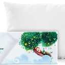 Tencel Down Alternative Pillow, Soft Bed Pillow for Comfortable Sleep, Standard Pillow Size of 20x26, Recycled Fiberfill, Thermal Regulation, Breathable & Durable Pillow for Adults
