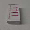 100 pcs Church Candles with Drip Protectors for Devotional Candlelight Vigil Service, Unscented White 5" H X 1/2" D, No Smoke, Shabbat, Praye