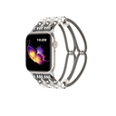 Beaded Bands Compatible with Apple Watch Band 40mm 42mm 38mm 41mm 45mm 44mm 49mm Women, Boho Solace Stretchy Cute Braided Bracelet Band for iWatch Band Series SE Ultra 10 9 8 7 6 5 4 3 2 1