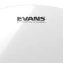 Evans Hybrid Drumhead - Hybrid Marching Snare Drum Head - For Sensitivity, Dynamic Range - Enhances Projection, Durability - White, 14 Inch