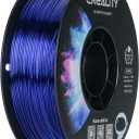 Creality PETG 3D Printing Filament 1.75mm, Excellent Toughness High Precision, Odorless Non-Toxic Moistureproof, 1kg(2.2lbs) Glossy PETG Filament for 3D Printer (Transparent Blue)