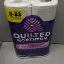 Georgia Pacific QUILTED NORTHERN ULTRA PLUSH TOILET PAPER, 8 MEGA ROLLS