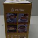 4 in 1 Electric Milk Frother: 10oz/350 mL Large Capacity Electric Milk Steamer for Hot and Cold Milk Froth - Automatic Milk Frother & Warmer for Latte, Cappuccinos, Macchiato, Hot Chocolate