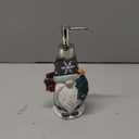 Avanti Linens - Lotion Pump/Soap Dispenser, Christmas Bathroom Decor (Winter Wonderland Gnome Collection)