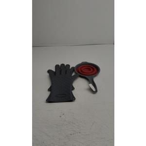 MAD SHARK Silicone Oven Mitts Progressive Collapsable Mini Colander