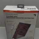 Electric Heating pad Electric Heat Pads with 6 Heat Settings & Auto Shut Off &Dry/Moist Heat Heating Pad for Back Arms Legs Neck Shoulder Knee Birthday Mother Father Girl Men Women (24"X12", Dark Grey)