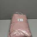 The Children's Place Girls' Water and Wind Resistant Hooded Zip Front Mid Length Puffer Jacket, Faux Fur Lined (Pink, L)