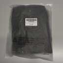 Men's Sun Protection Fishing Shirt with Zipper Pockets Long Sleeve UPF 50+ UV Cooling Shirts for Men Hiking Travel (Black, L)