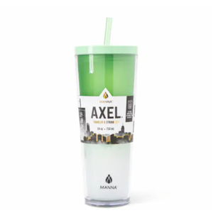 Manna Axel Tumbler Plastic 24 Oz Green