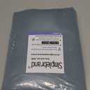 Simplebrand Ava Stone Blue Blackout Curtains for Bedroom 63 Inch Length 2 Panels, Solid Thermal Insulated Energy Saving Rod Pocket Window Treatment Curtains Blackout Drapes, W40 x L63 Inch, Stone Blue