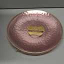 Organic Hammered Pink Gold Rim Plates, 10" - Case of 120 (12 packs x 10)