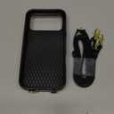 Bocasal for MagSafe Crossbody Wallet Case Compatible with iPhone 17 Pro Max, RFID Blocking Protective Purse Case with Card Slots Holder Kickstand Wrist Strap Lanyard Zipper 6.9 Inch 5G (Black)