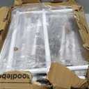 Double Bed Rail for Elderly Adults Safety, Adjustable Bed Assist Rail, Dual Side Bed Rail for Seniors Safety, Under Mattress Bed Guard Rail for Fall Prevention, Fits Twin/Full/Queen Beds