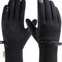 Winter Gloves for Men Women Waterproof Glove,Touchscreen Gloves Thermal Snow Gloves for Running Cycling Driving (Medium)