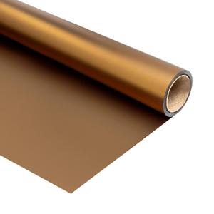 LWFyyds Metallic Wrapping Paper - Solid Color Matte Paper Perfect for Wedding, Birthday,Flowers,Christmas, Baby Shower - 22.8 Inches X 44.6 Feet - Brown